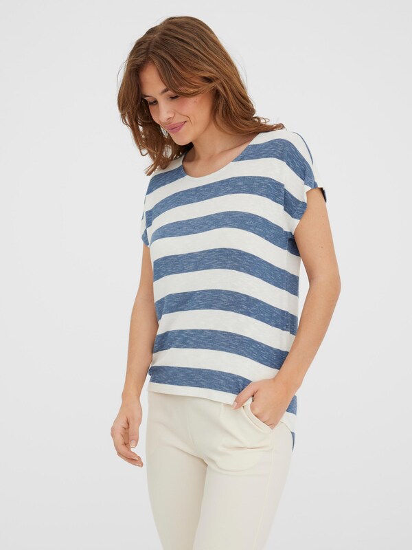 VERO MODA Shirt 'VMWide' in Dusty Blue