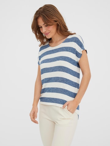 VERO MODA Shirt 'Wide' in Blue: front