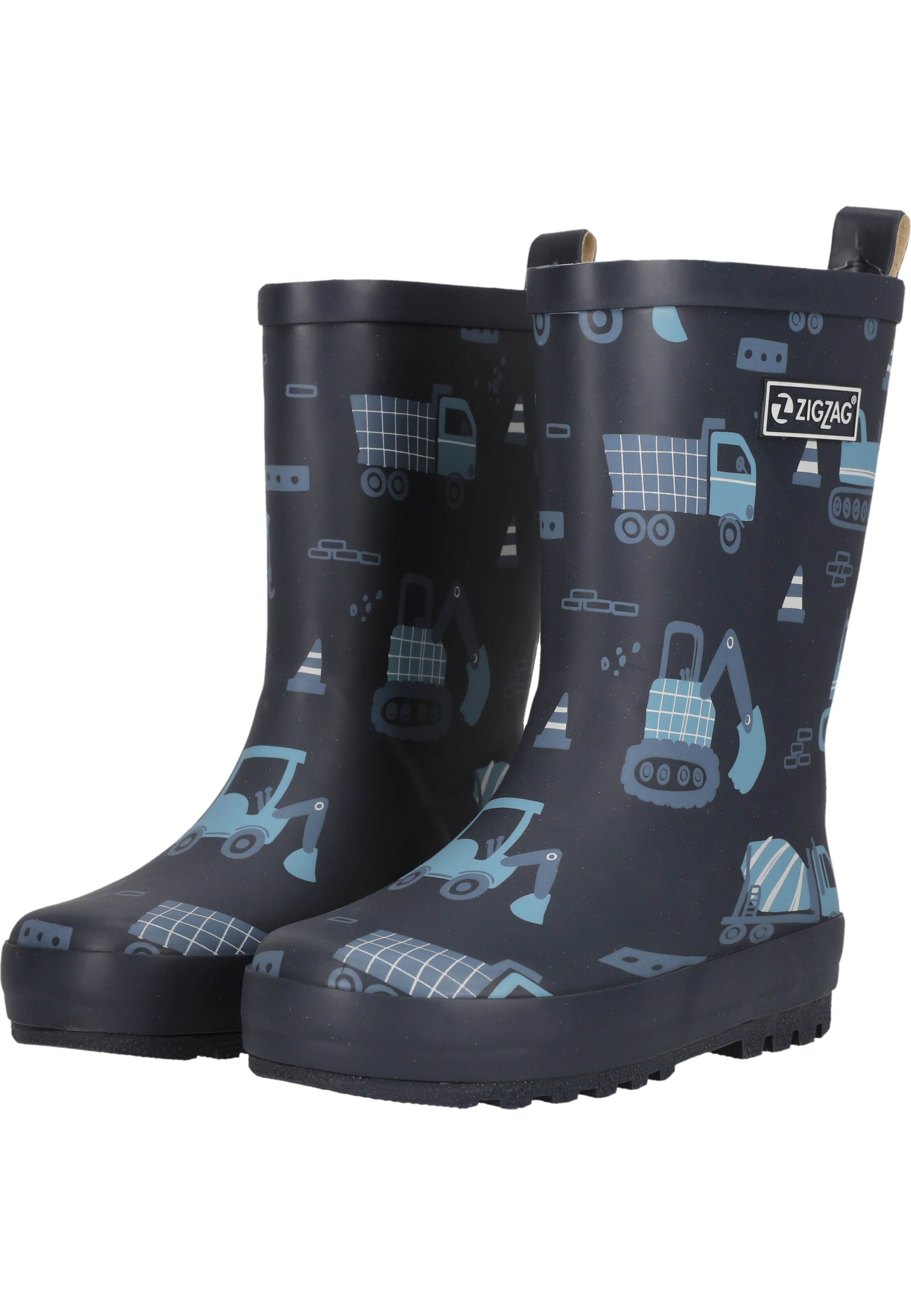 ZigZag Regenlaarzen 'Gemus' in Zwart