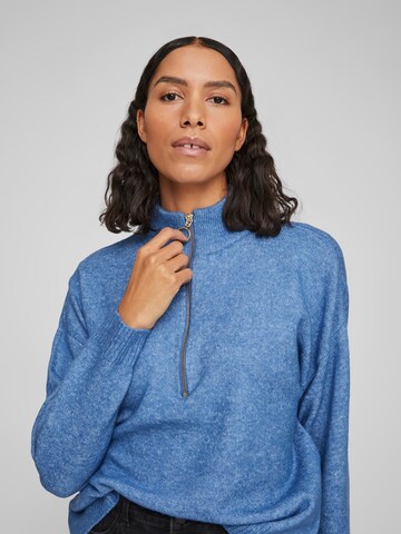 VILA Пуловер 'Mathilda' в синьо