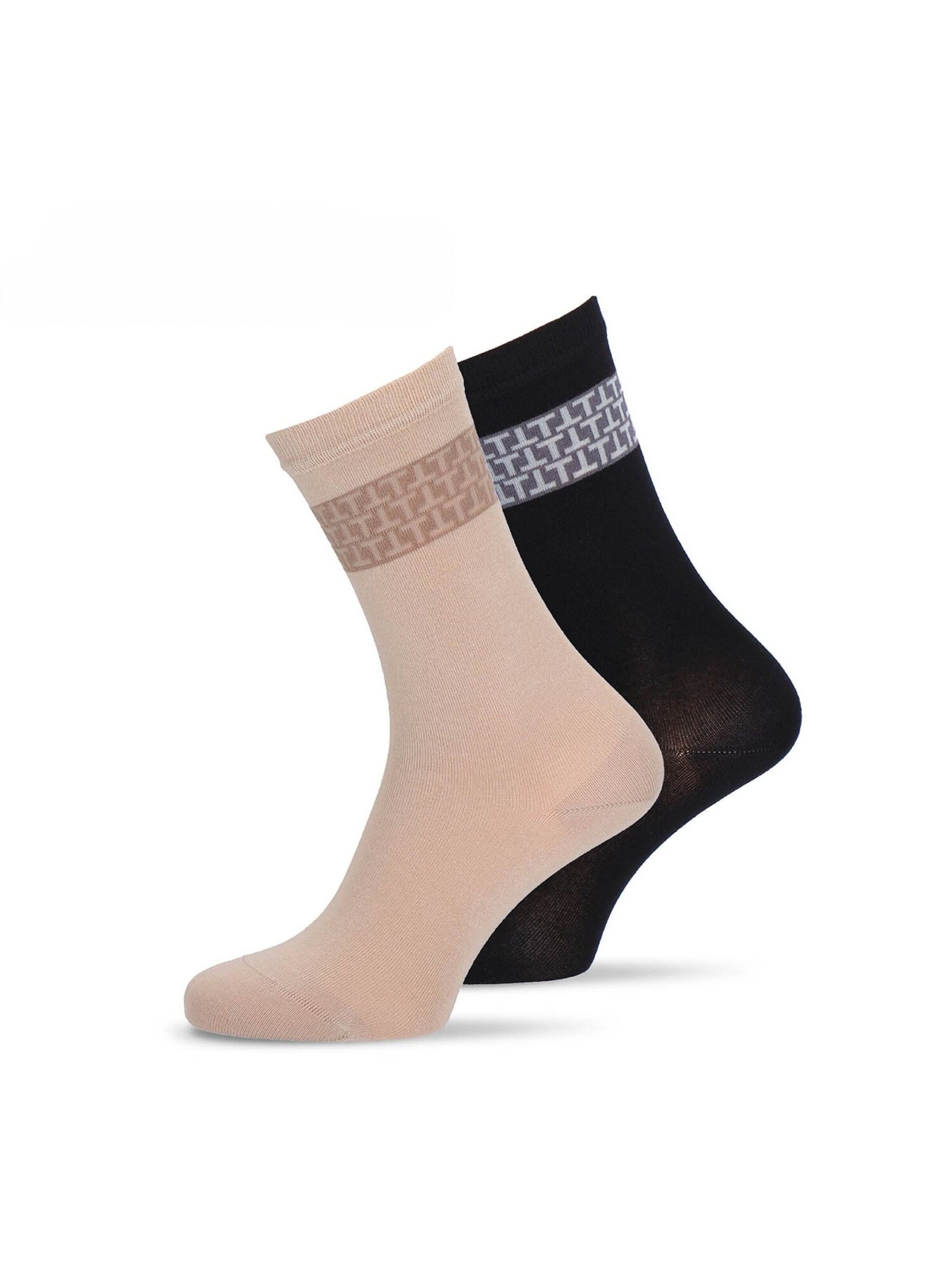 Tamaris Socks in Beige: front