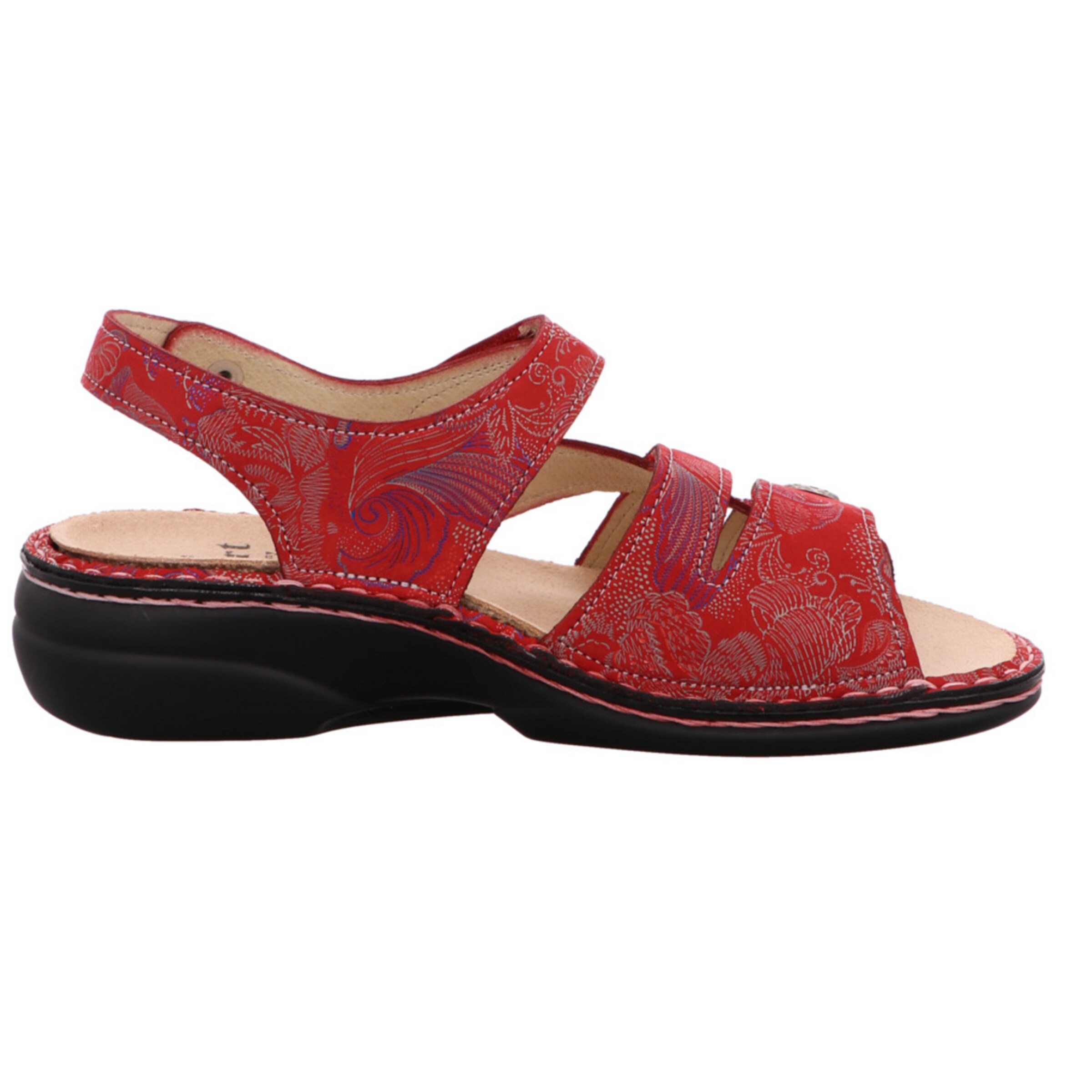 Finn Comfort Sandale 'Gomera' in Rot