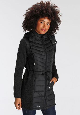 KangaROOS Winter Jacket in Black