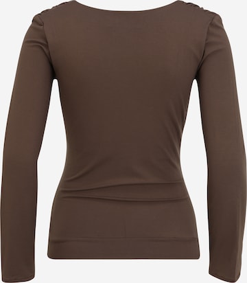 T-shirt 'Kelly' Bebefield en marron