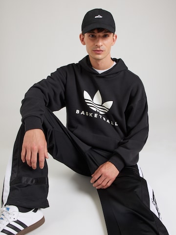 ADIDAS ORIGINALS Μπλούζα φούτερ 'OG FOUN.' σε μαύρο: μπροστά