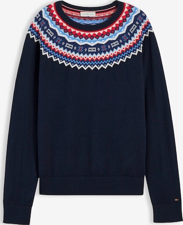TOMMY HILFIGER Pulóver - kék: elől