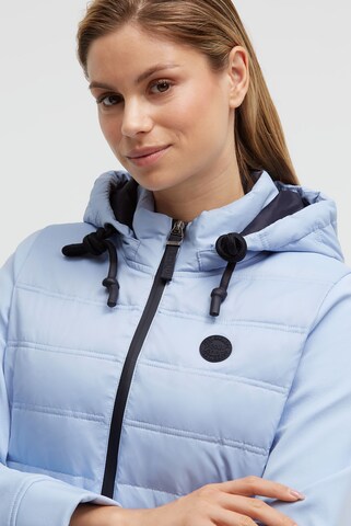 Soccx Winter Coat in Blue