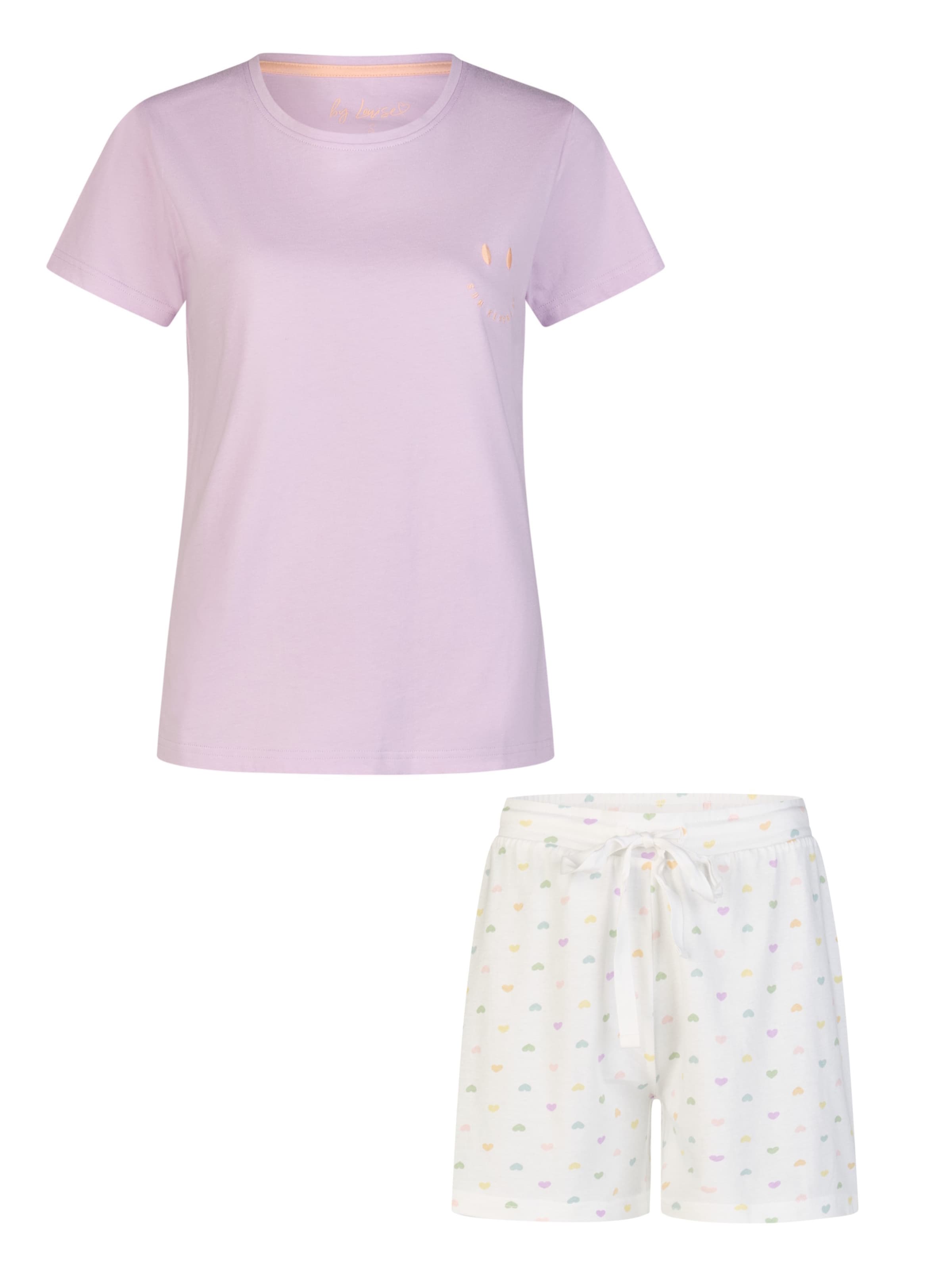 By Louise Pyjama in Lila: voorkant