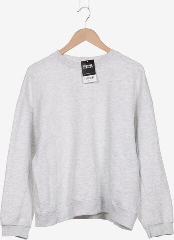 TOPSHOP Sweatshirt & Zip-Up Hoodie in S in Grey: front