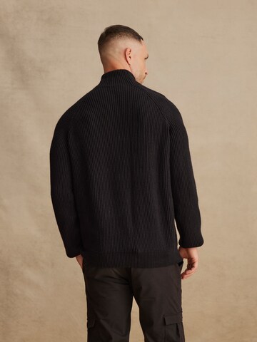 Pull-over 'Kadir' DAN FOX APPAREL en noir