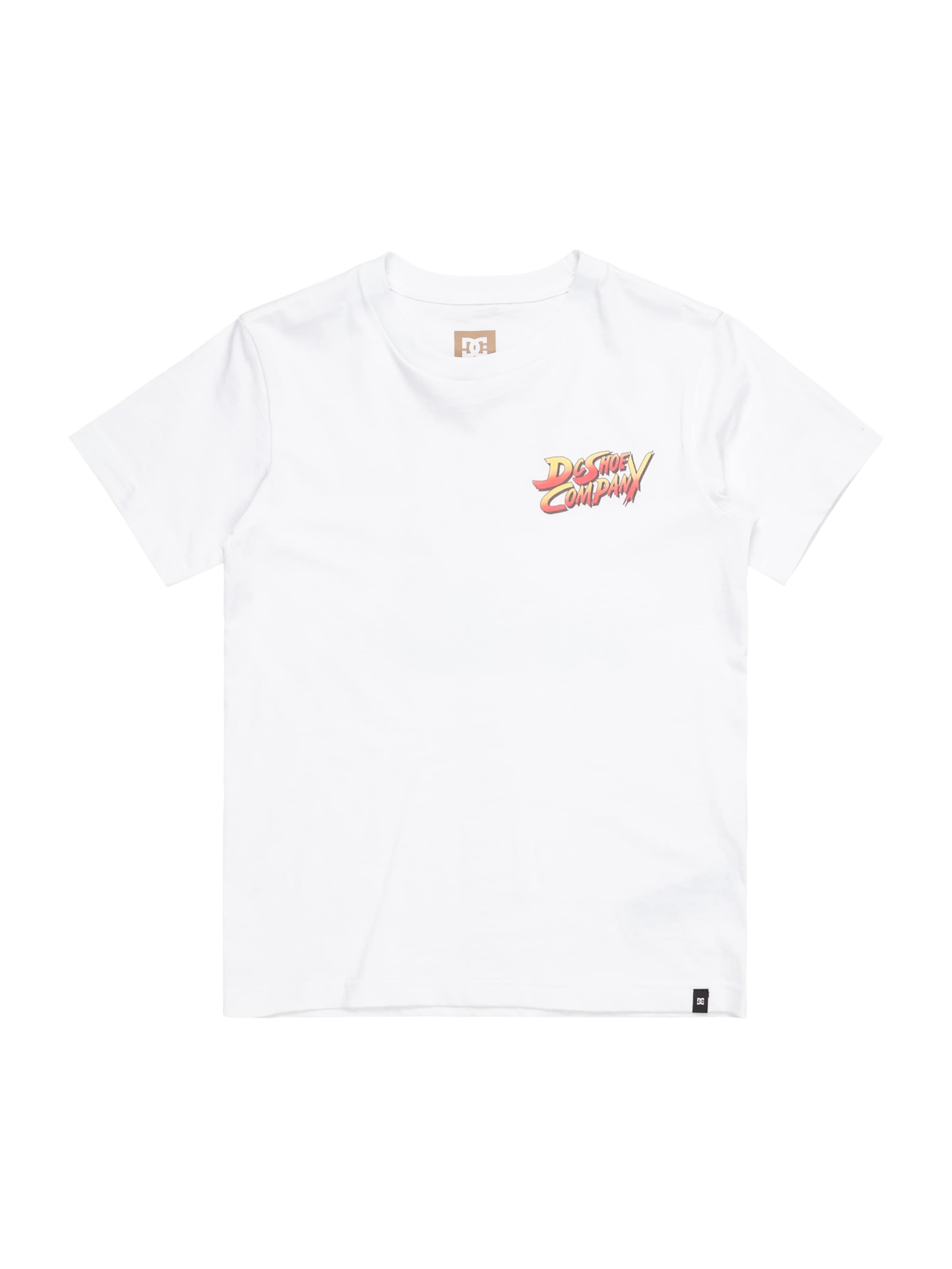 DC Shoes Toiminnallinen paita 'TWO BIT' värissä valkoinen: etupuoli