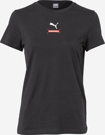 PUMA Performance Shirt in Black: front