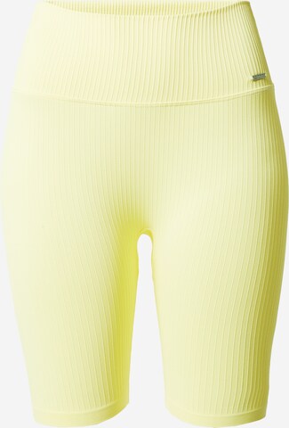 aim'n - Pantalón deportivo en amarillo: frente