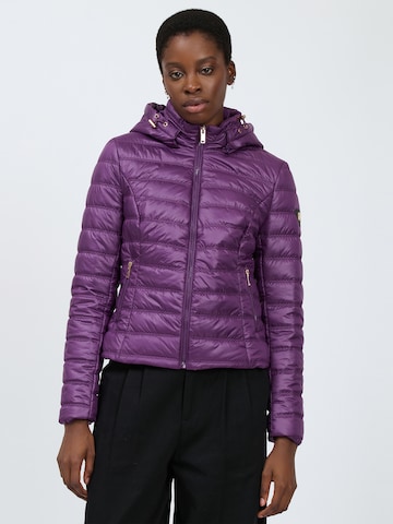 Influencer - Chaqueta de invierno en lila: frente