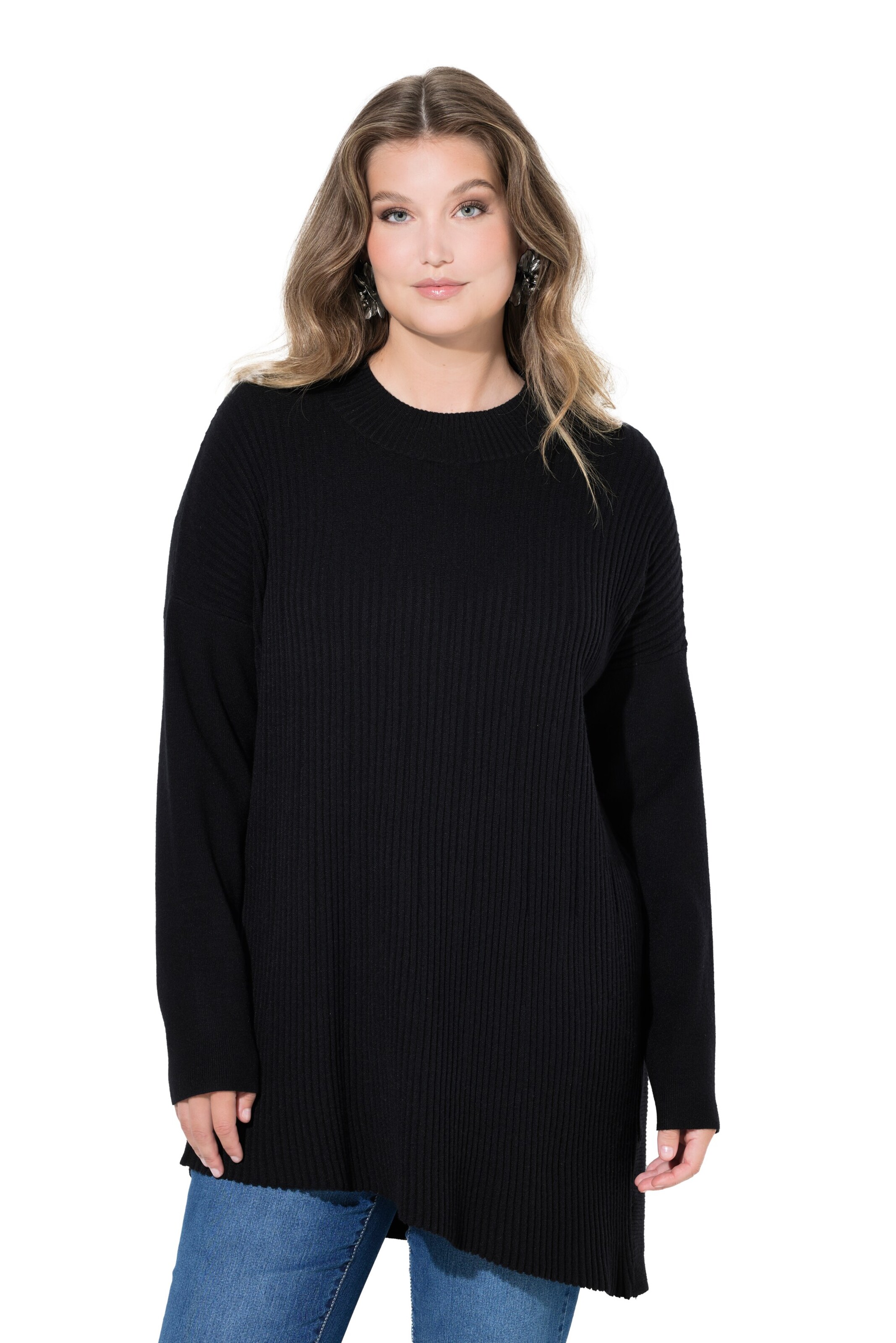 MIAMODA Trui in Zwart: voorkant