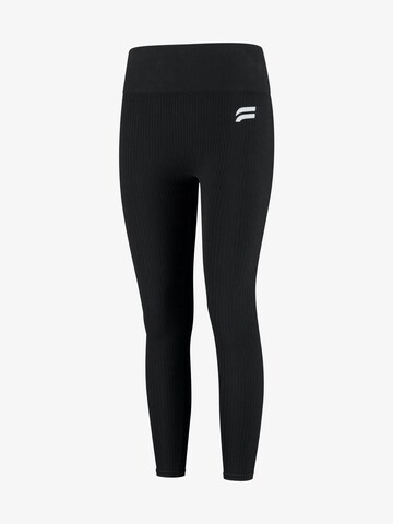 Fortex Fitness Skinny Legginsy 'Seamless Essential' w kolorze czarny