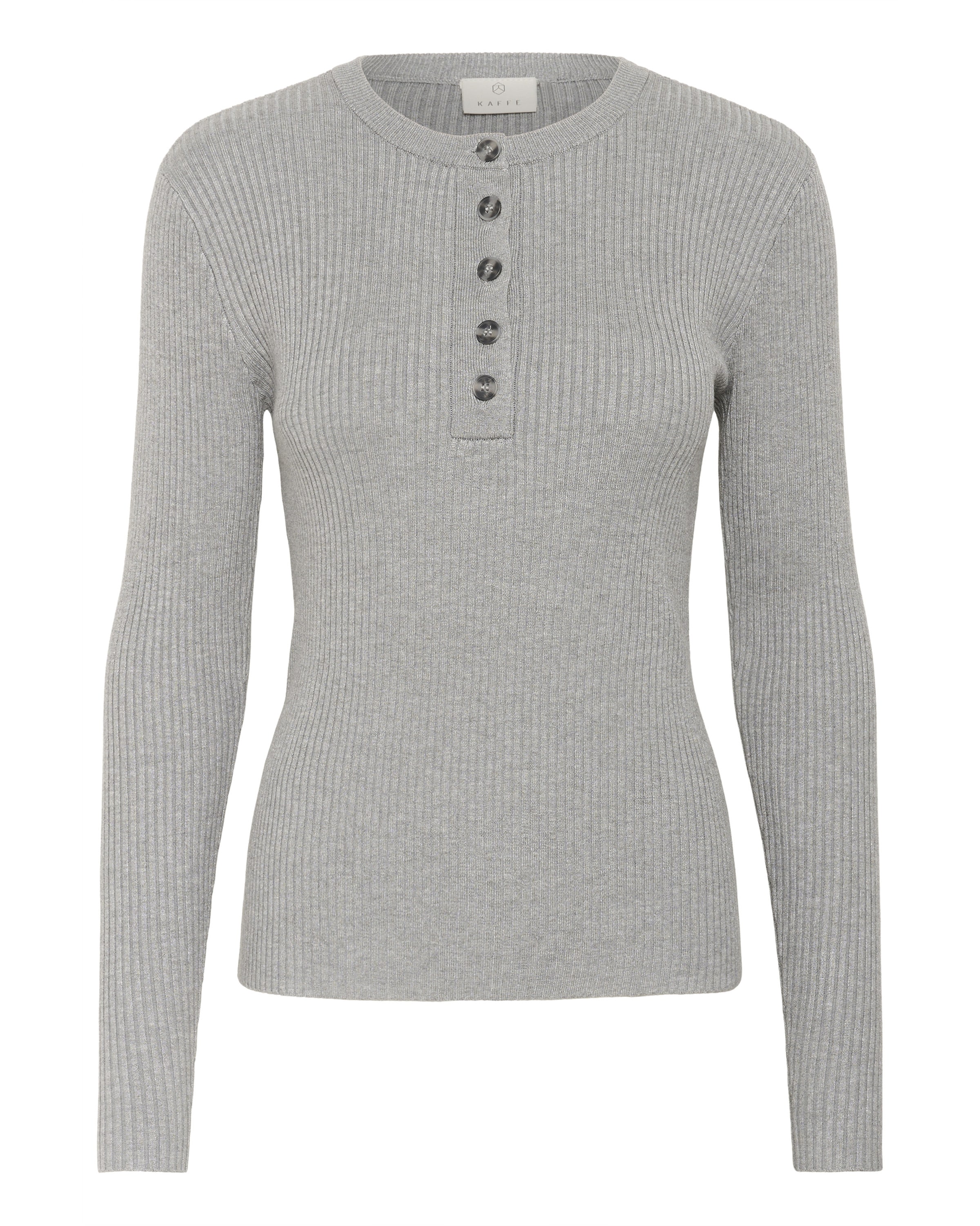 Kaffe Tröja 'Omi' i grå: framsida