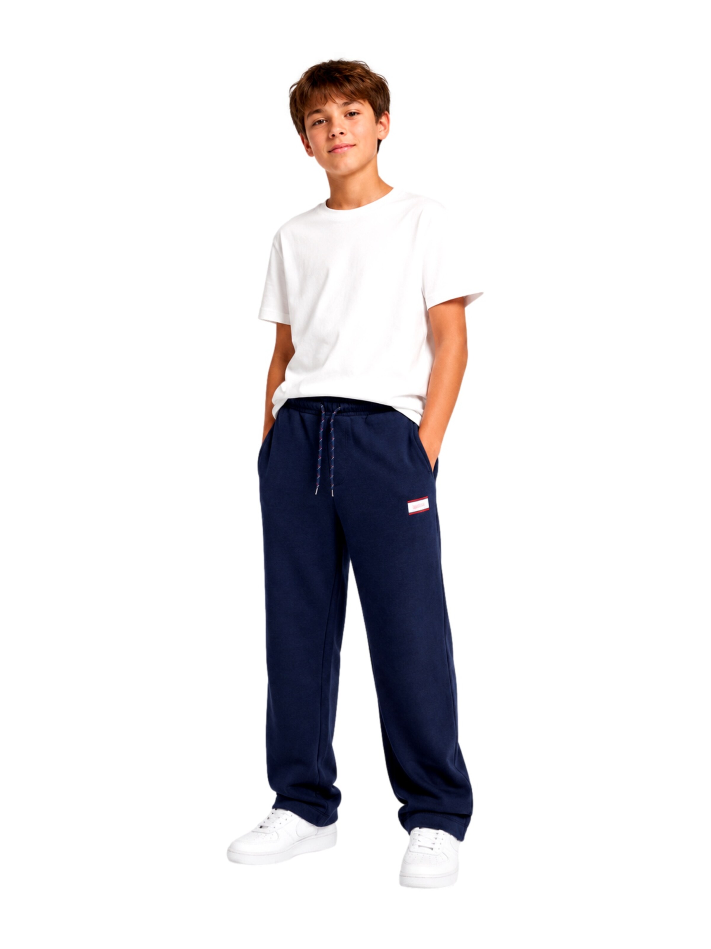 Jack & Jones Junior Normální Kalhoty 'JPSTKANE BUSTER' – modrá