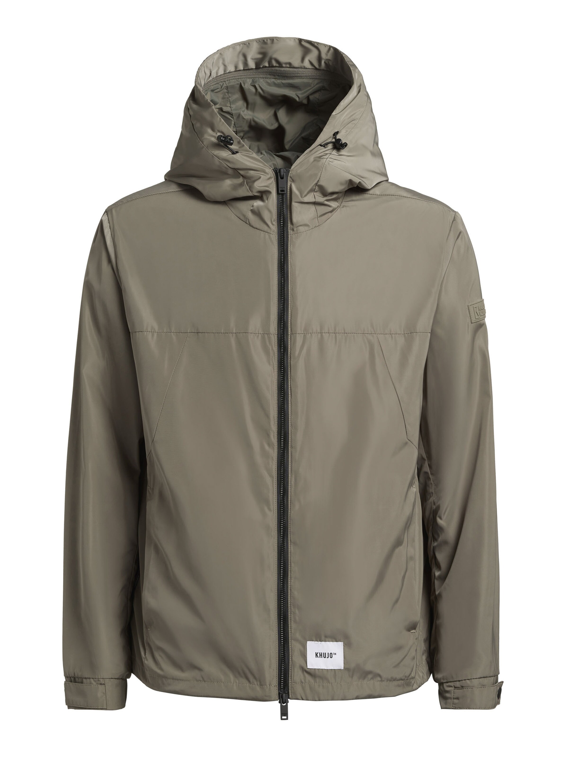 khujo Between-Season Jacket 'Taikoo' in Green: front