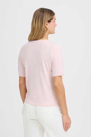 Cardigan Fransa en rose