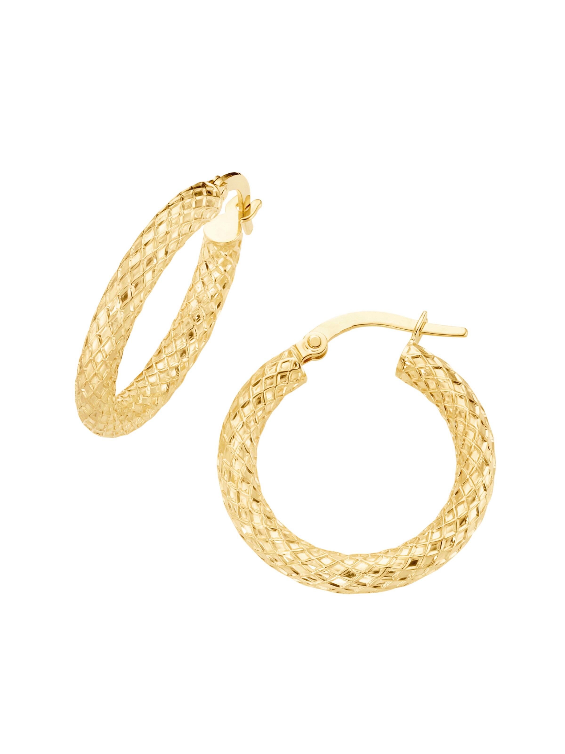 Luigi Merano - Pendientes en oro: frente