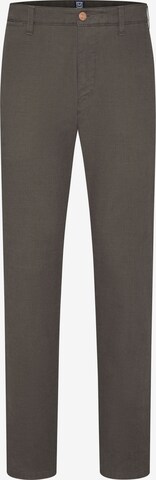 MEYER Slim fit Chino Pants in Brown: front