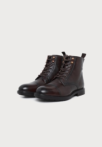 Pepe Jeans Boots med snörning 'Hunters Land' i brun
