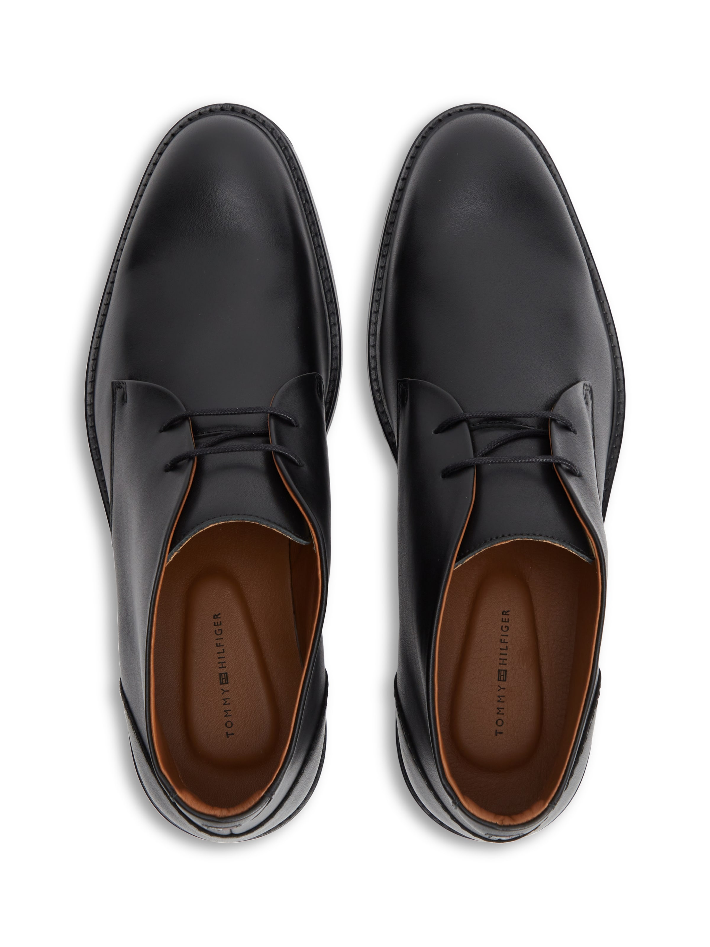 TOMMY HILFIGER Chukka Boots 'CORPORATE' in Schwarz