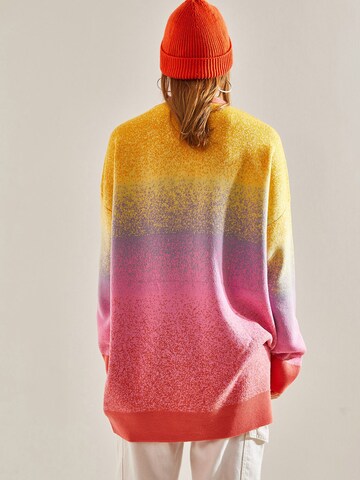 Bianco Lucci Strickjacke in Mischfarben