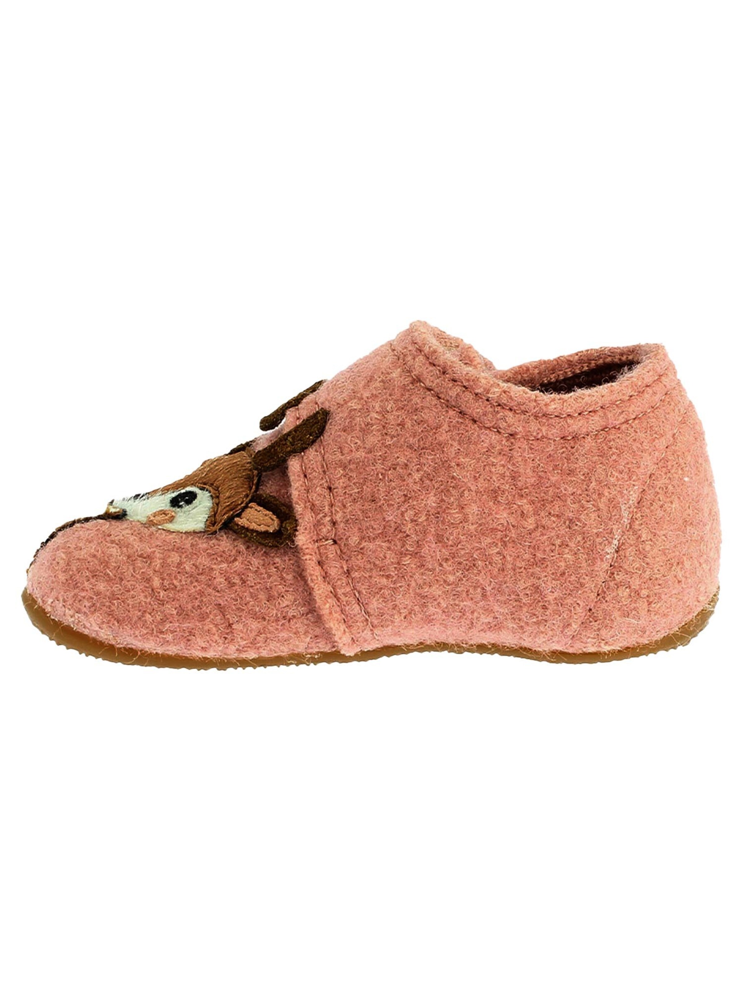 Living Kitzbühel Hausschuh 'Schurwolle'‌‌‌‌ in Orange