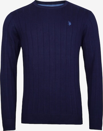 U.S. POLO ASSN. Sweater in Blue: front