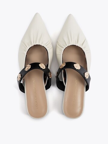 Lola Casademunt Nizki natikači | bela barva