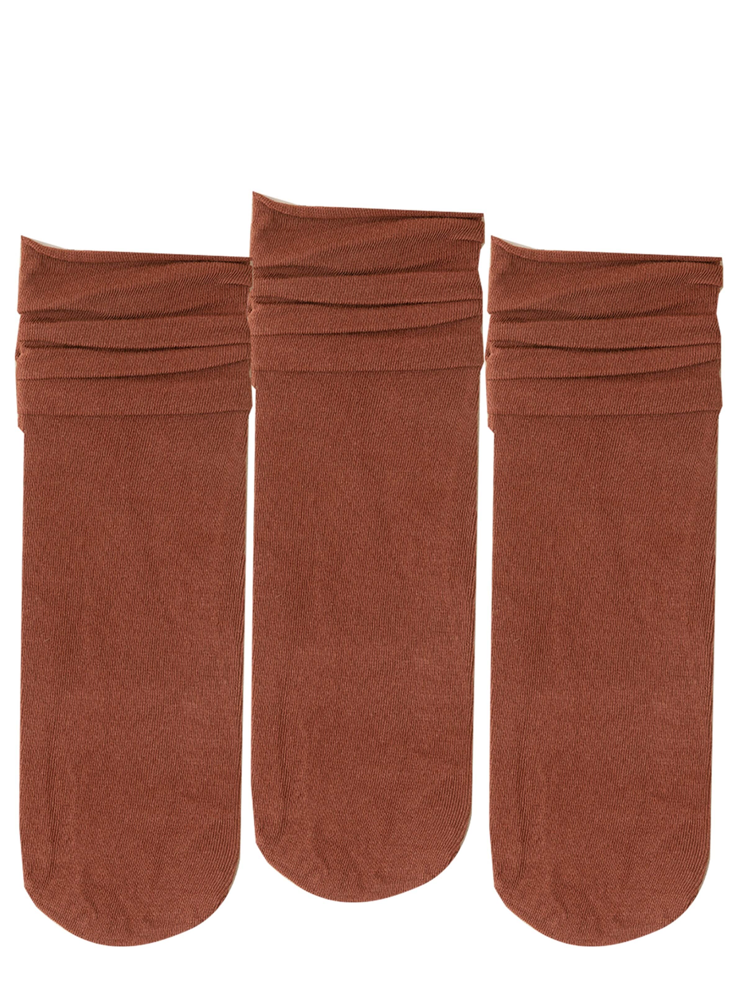 Millo Socks 'Ice Viskose' in Red: front