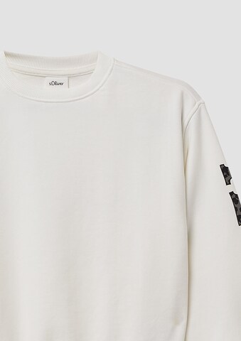 s.Oliver Sweatshirt in Beige