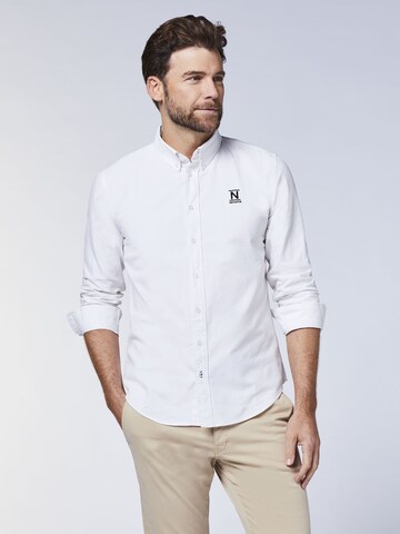 Navigator Regular fit Button Up Shirt in White