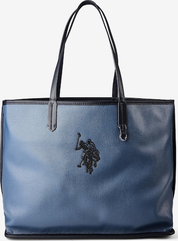 Sac bandoulière U.S. POLO ASSN. en bleu : devant