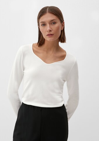 s.Oliver Pullover in Beige: Vorderseite