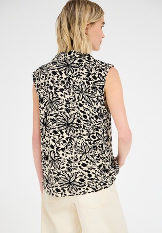 Street One Studio Bluse in Schwarz