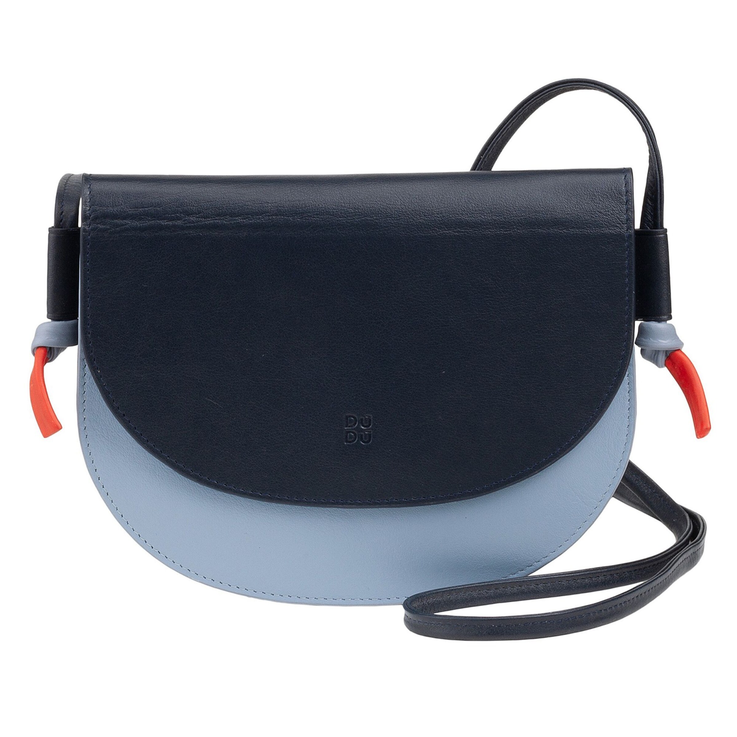 DuDu Umhängetasche in Blau: Vorderseite