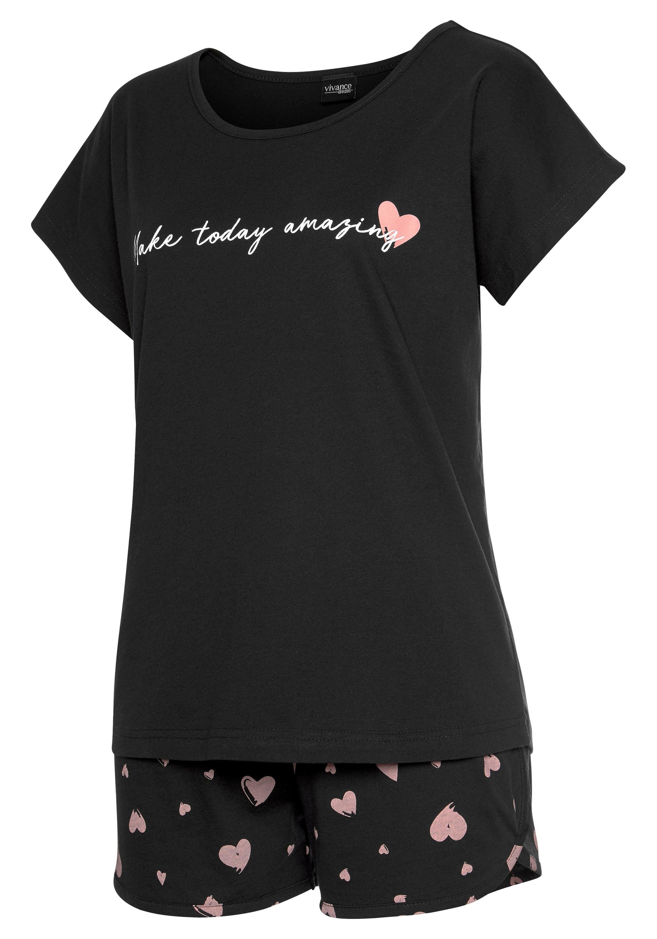 Pyjama 'Dreams' VIVANCE en noir