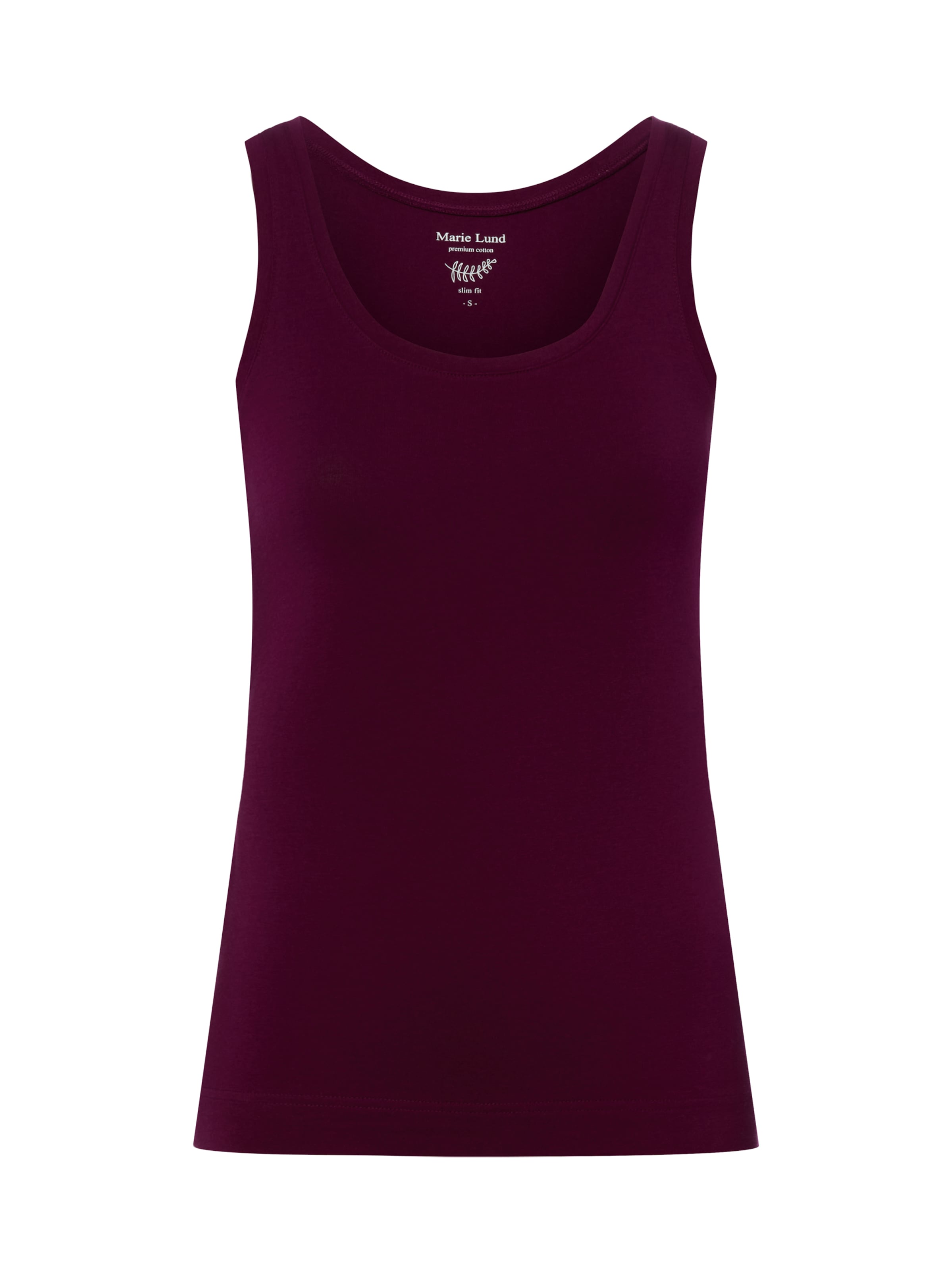 Marie Lund Top in Purple: front