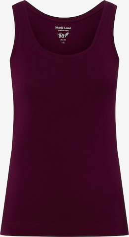 Marie Lund Top in Purple: front