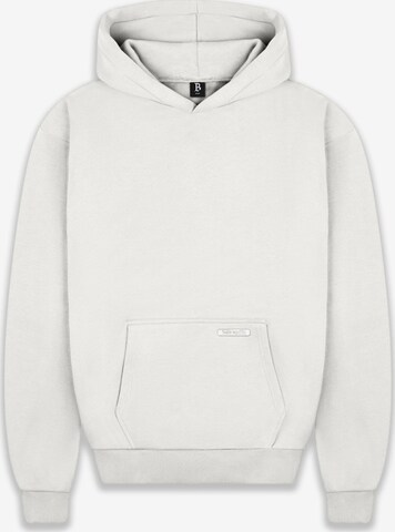 Sweat-shirt Dropsize en blanc : devant