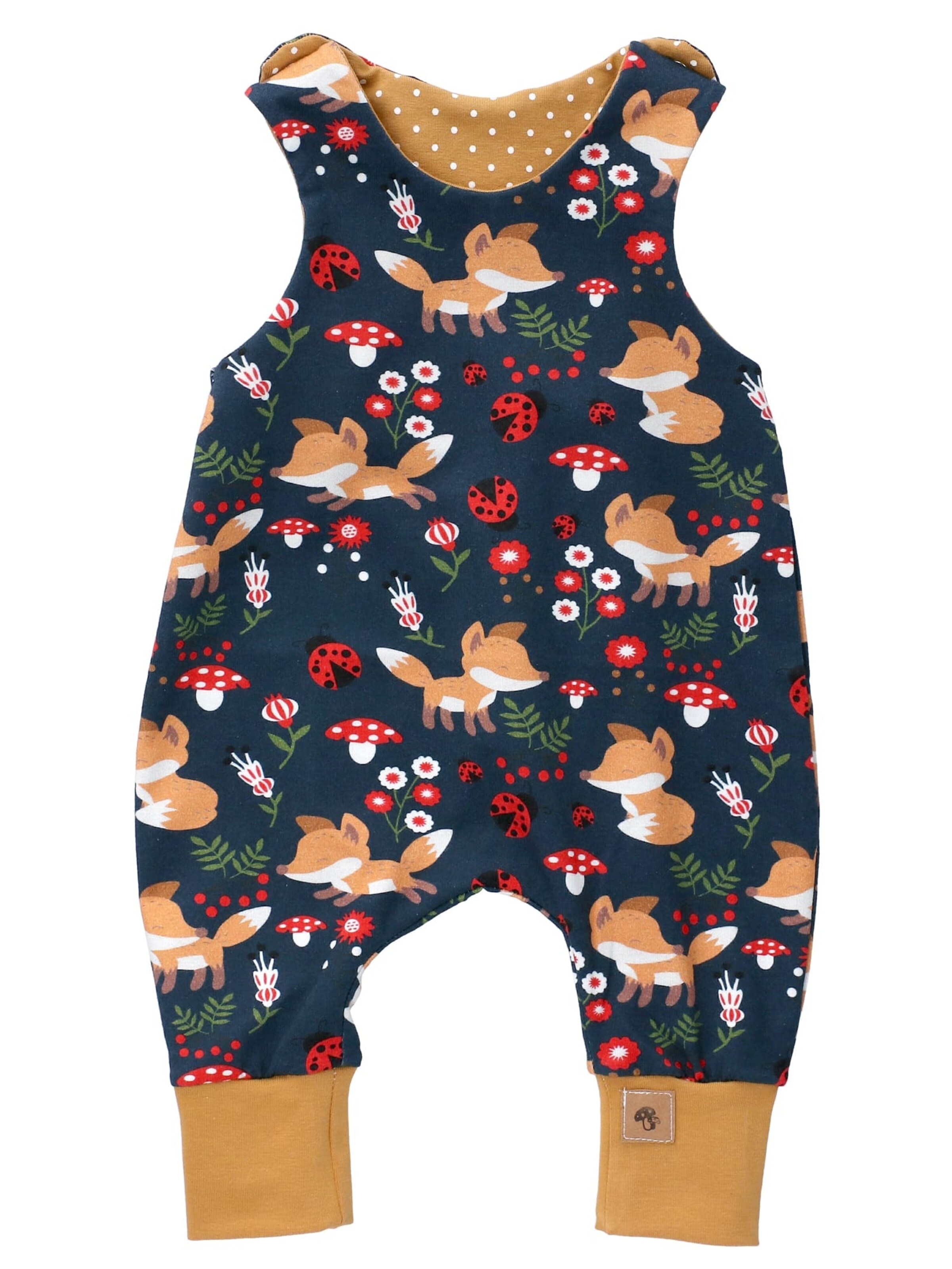 Land-Juwelen Romper/bodysuit in Blue: front