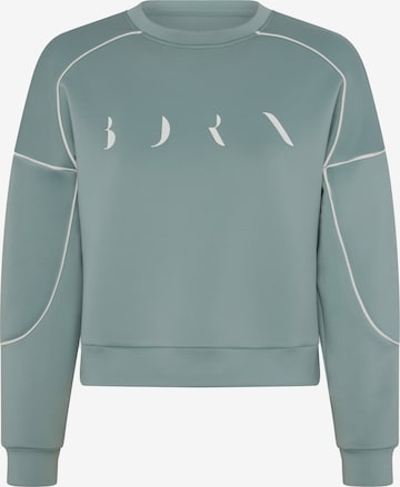 Born Living Yoga Sports sweatshirt ' Agda ' in Blue: front