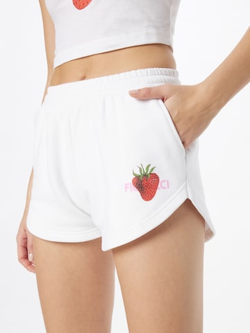 Fiorucci Regular Shorts in Weiß