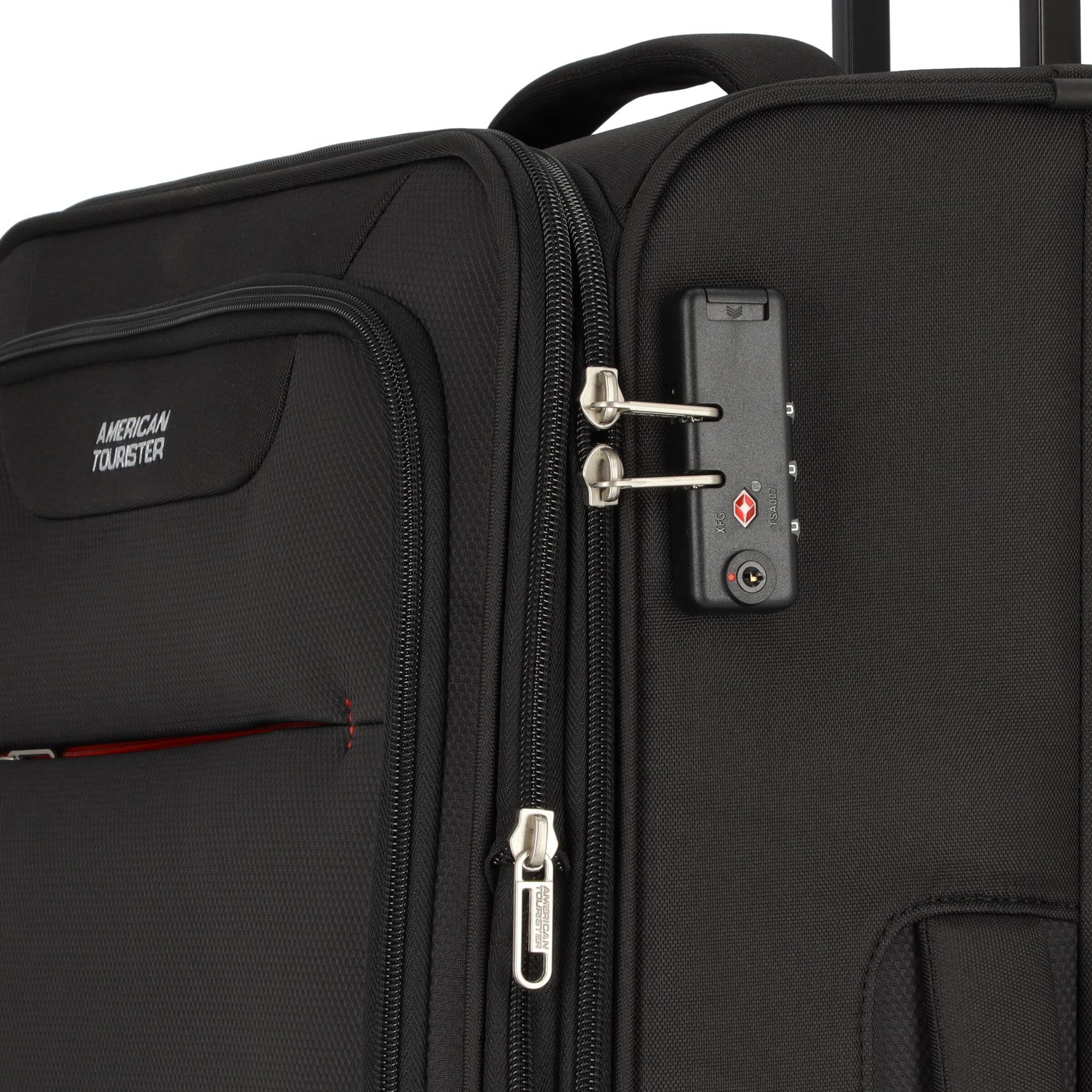 American Tourister Kofferset 'Street Roll' in Schwarz