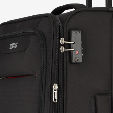 American Tourister Suitcase Set 'Street Roll' in Black