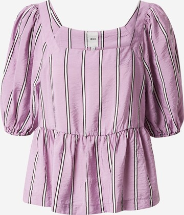 ICHI Blouse 'ELDA' in Purple: front