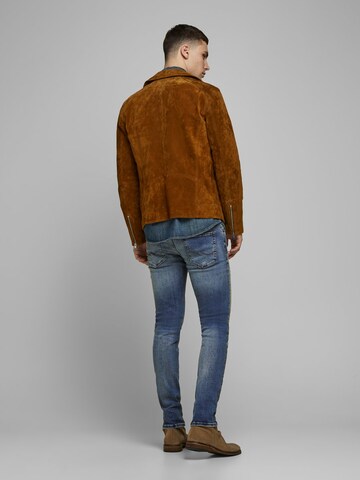 Coupe slim Jean 'Glenn' JACK & JONES en bleu